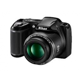 نيكون  (L330) كاميرا ديجيتال + حقيبة + كارت ميموري 8 جيجا بايت - اسود 
